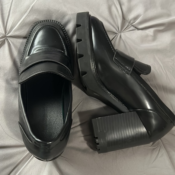 Madden Girl Shoes Madden Girl Black Loafer Pump Poshmark